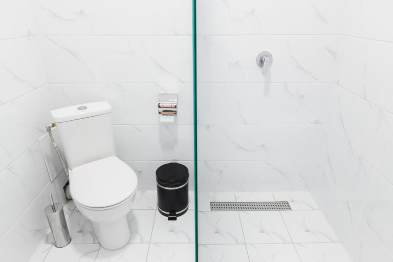 Bathroom, Beluga Hotel, Makhambetskiy