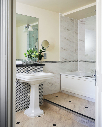Bathroom 5, Ettington Park Hotel, Warwickshire