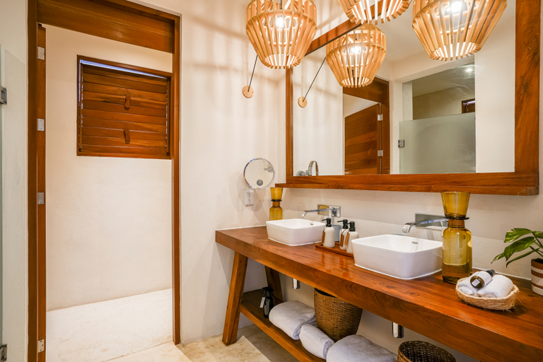 Bathroom 5, La Zebra Hotel, Cozumel