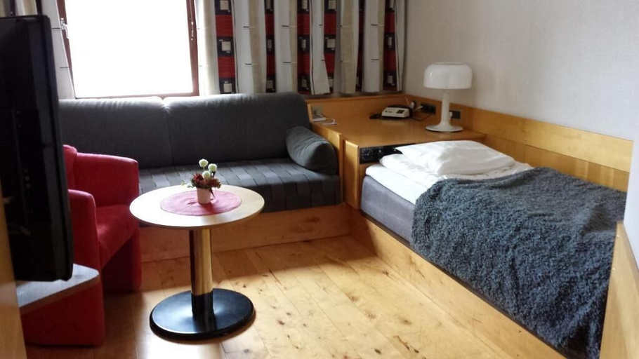 Bedroom 3, Hotell Toppen, Storuman