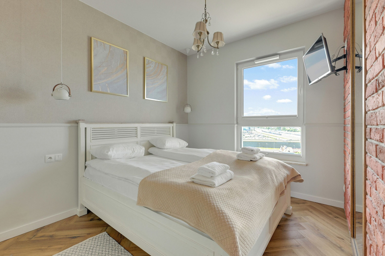 Bedroom 3, RentPlanet - Apartament Sucha, Gdańsk City