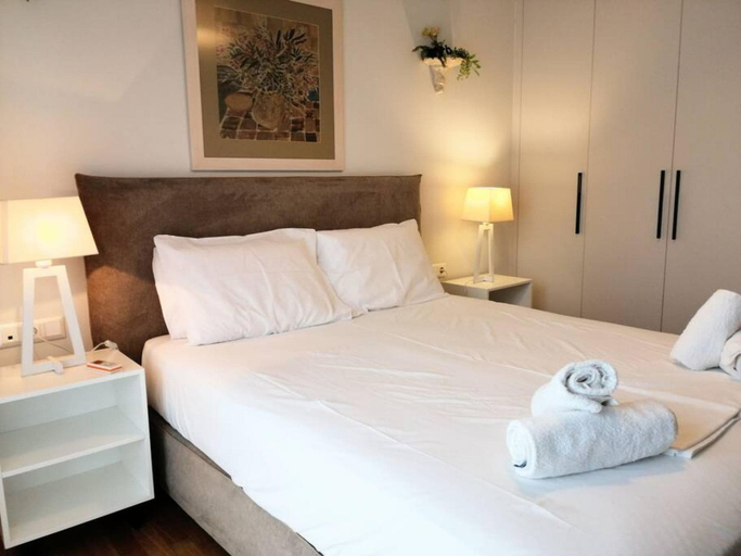 Bedroom 3, Elegant Apartment in Acropolis, Attica