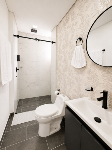 Bathroom 4, Apartaestudio Luxury, Envigado