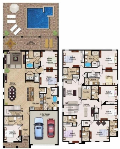 Others 4, 10br Encore Villa Pool, Spa & Water Park, Osceola