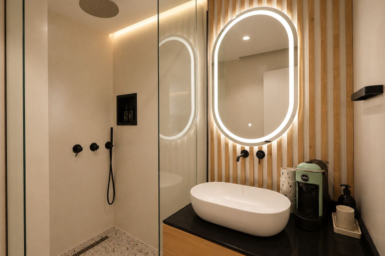 Bathroom 4, New Bazaar Tirana Suites, Tirana