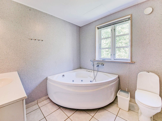 Bathroom 3, 5 Star Holiday Home in Aakirkeby, Bornholm