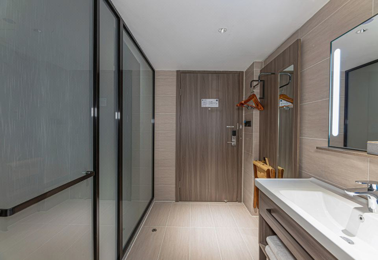 Bathroom 4, Hanting Hotel Yangzhou Baoying Wenfeng Dashijie, Yangzhou