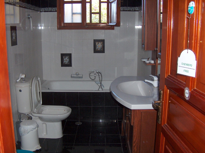 Bathroom, Red Sun, North Aegean