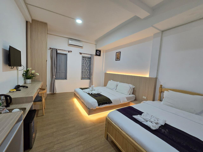 Bedroom 2, Sinh Chalern Hotel, Luang Prabang