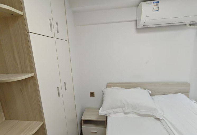 Bedroom 2, Guangzhou Hongpin Hotel Apartment (Shijing Subway Station Store), Guangzhou