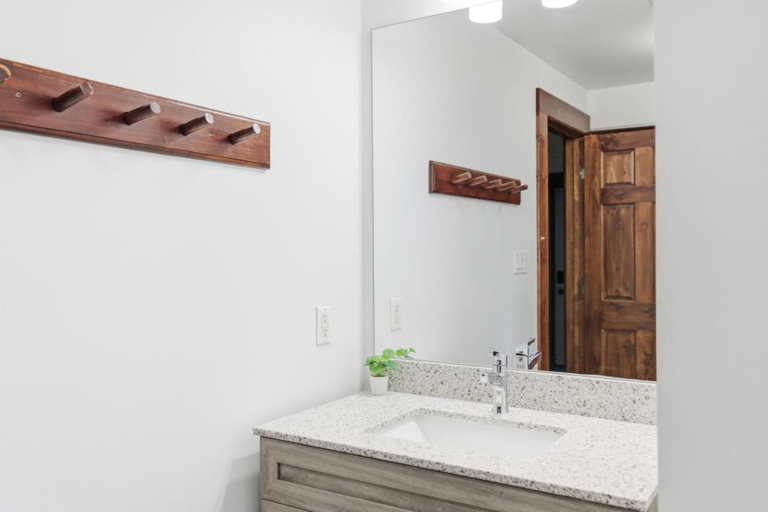 Bathroom, Timberline Lodge w Private Hot Tub, by Property Valet, Grey