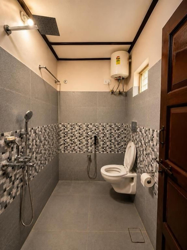 Bathroom 3, 'O' Palmar Beach Cottages Benaulim, South Goa