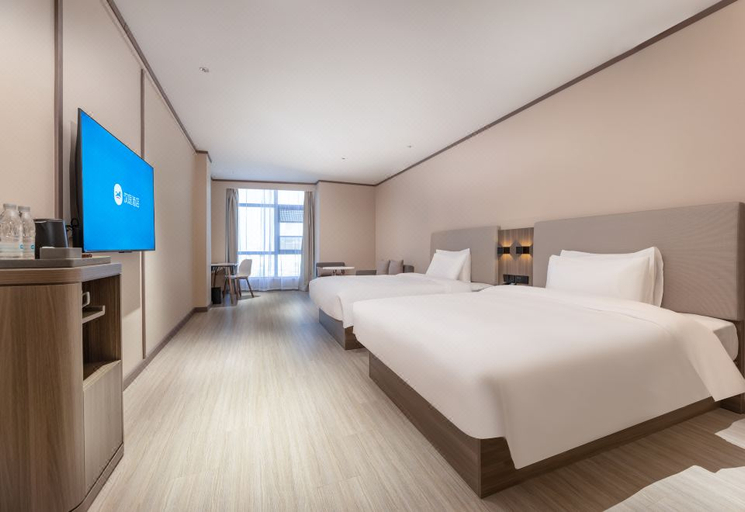 Bedroom 2, Hanting Hotel Ma'anshan Dangtu County Shiqiao Town, Ma'anshan