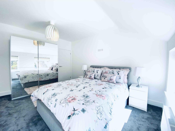 Bedroom 2, Exclusive 4-bed House 10 Minutes From Newcastle, Gateshead