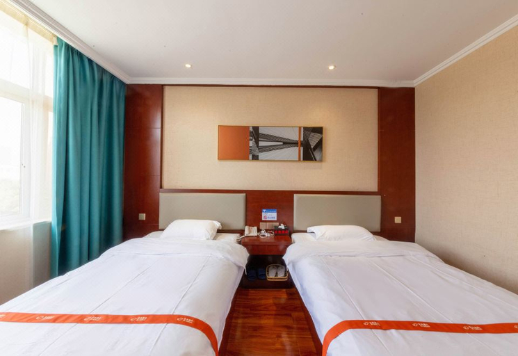 Bedroom 2, Shell Hotel Anhui Liuan Jinan District Zhengyang Road, Lu'an