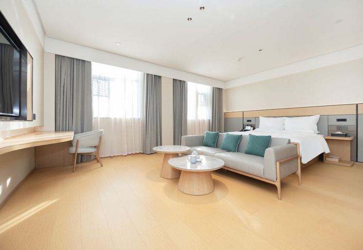 Bedroom 2, Ji Hotel Anyang Wanda Plaza, Anyang