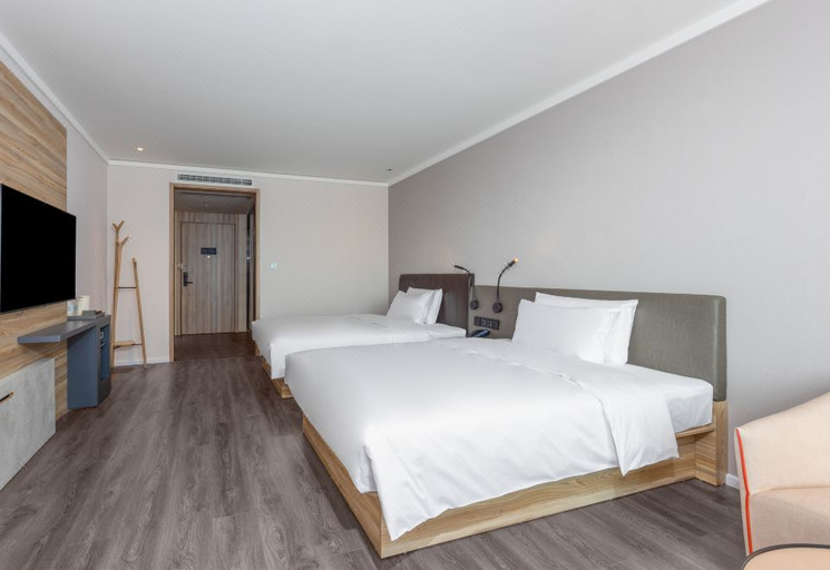 Bedroom 2, Hanting Hotel Linfen Ji County Hukou Waterfall, Linfen
