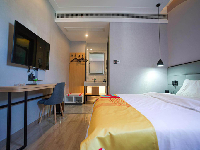 Bedroom 2, Pai Hotel Yangzhou Gaoyou Shimao Shopping Center, Yangzhou