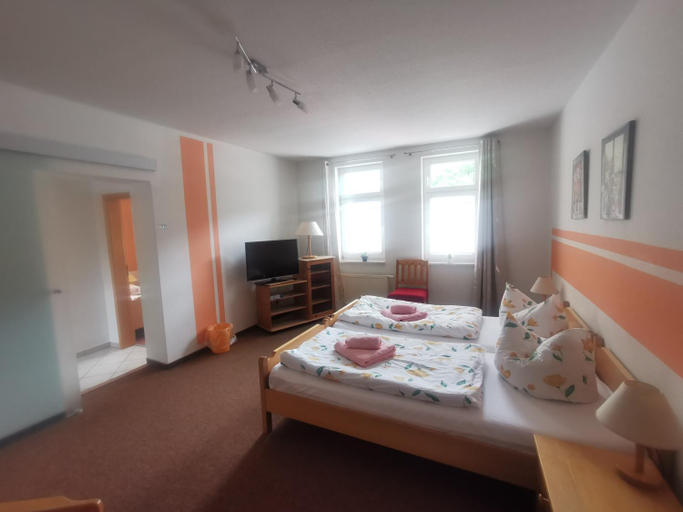Bedroom 3, Gasthaus Bodetal - Restaurant & Pension, Harz