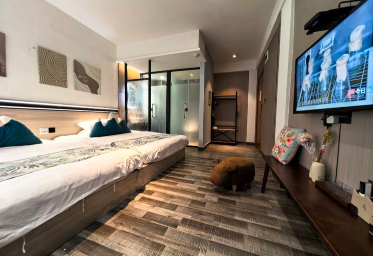 Bedroom 4, Qingman Garden Boutique Hostel, Zhuhai