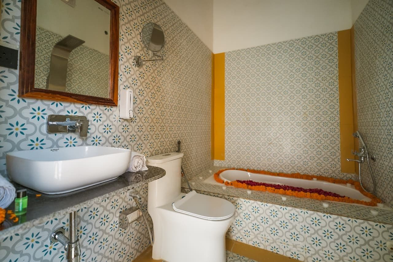 Bathroom 3, Wild Heritage Desert Camp Jaisalmer, Jaisalmer