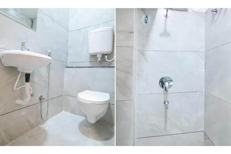 Bathroom, FabHotel Suraj Kunj, Indore