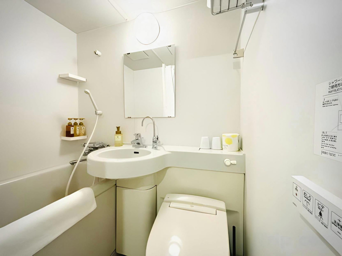 Bathroom 4, Arashi Hotel Namba, Osaka