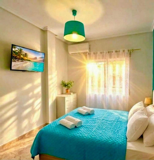 Bedroom 2, Ellite Xiii Apartment Playa Naufragos Torrevieja!, Alicante