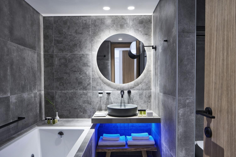 Bathroom 5, Atlantica Caldera Palace, Crete