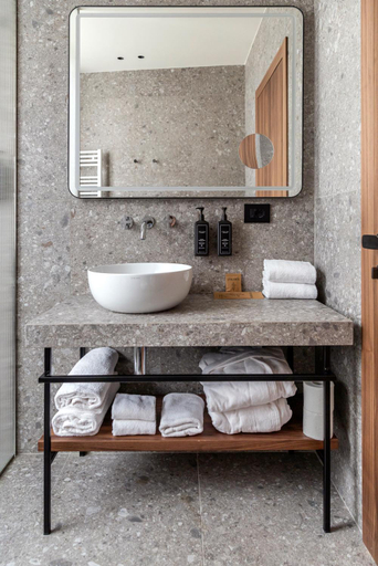 Bathroom 4, Hotel Vapore, Como