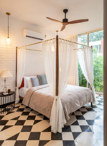 Bedroom 3, The Palm Villa, North Goa
