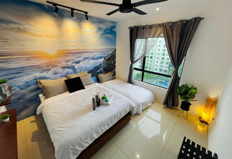 Bedroom 3, Ipoh The Manhattan Suites Apartment by IWH, Kinta