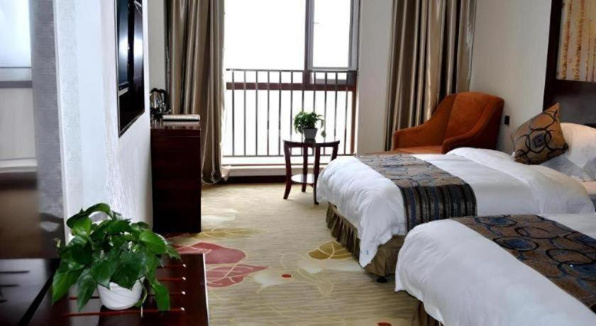 Bedroom 2, GreenTree Inn Anqing Yingbin Dong Road High-Speed Railway Station, Anqing