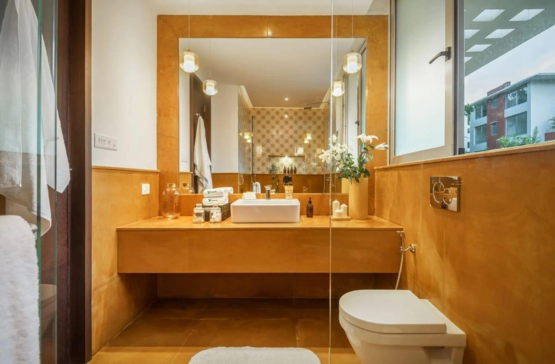 Bathroom, The Palm Villa, North Goa