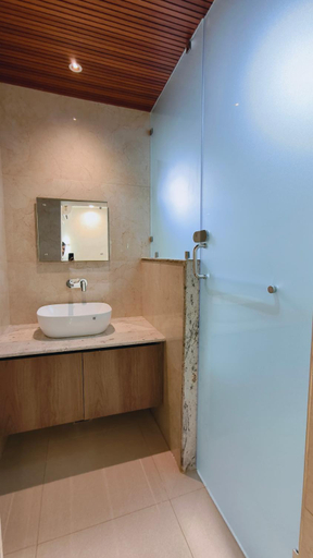 Bathroom 3, Hotel Varsha Hampi, Bellary