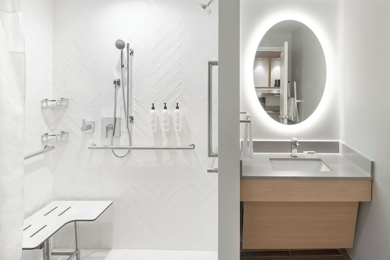 Bathroom 4, TownePlace Suites by Marriott Detroit Taylor, Wayne
