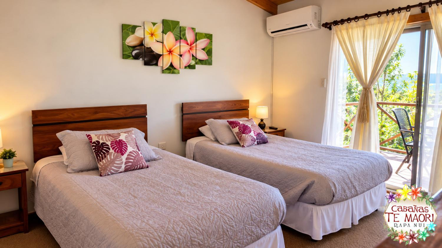 Bedroom, Cabanas Te Maori, ísla de Pascua