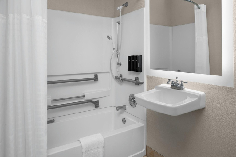 Bathroom 4, Larkspur Landing Extended Stay Suites Sacramento, Sacramento