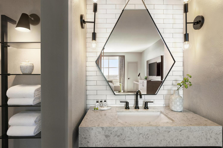 Bathroom 5, Hotel Alba Tampa, Tapestry Collection by Hilton, Hillsborough