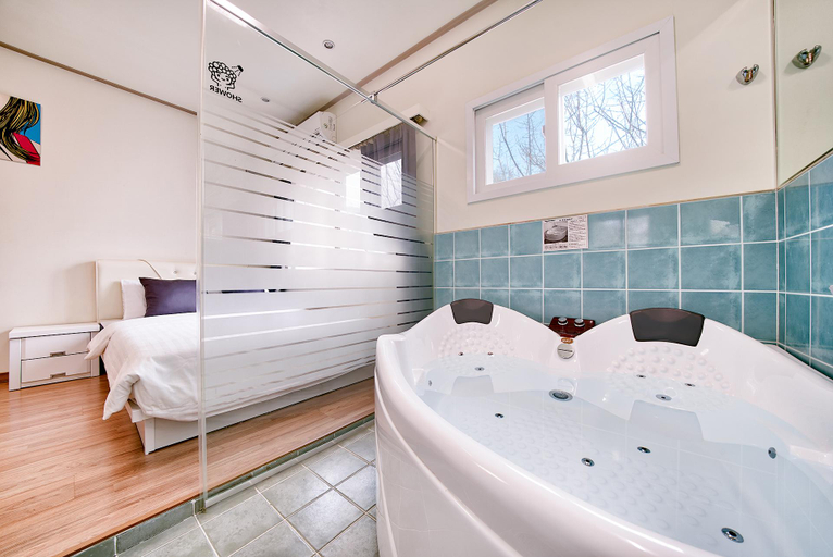 Bathroom, Yangpyeong Gawon Villa Pension, Hongcheon