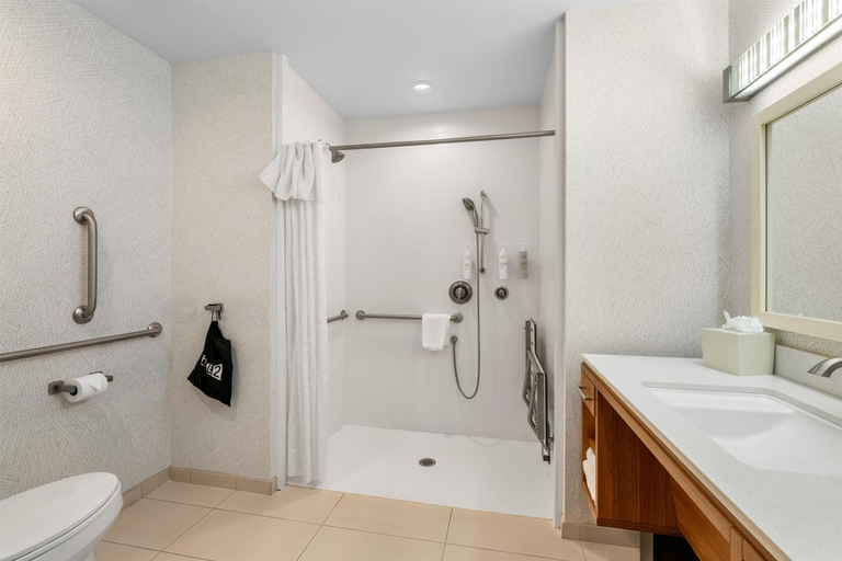 Bathroom 4, Home2 Suites by Hilton Charlotte Airport, Mecklenburg