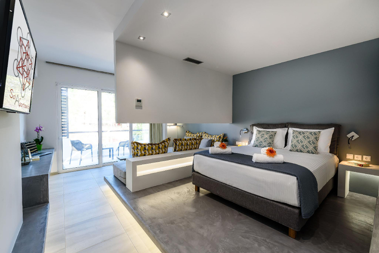 Bedroom 4, Amara Solar Living, Crete