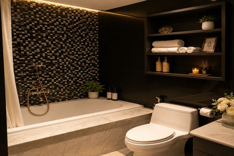 Bathroom 3, Salute de Léman - Luxury Apartment District 3, Ho Chi Minh City