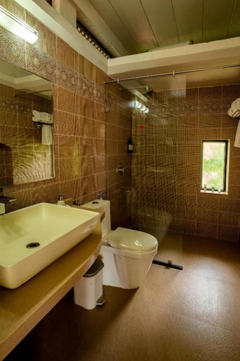 Bathroom 3, coconut creek resort, South Goa