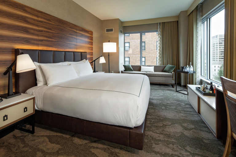 Bedroom 3, The Porter Portland, Curio Collection by Hilton, Multnomah