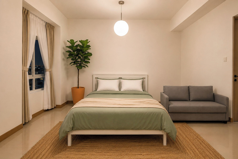 Bedroom 2, Victoria Sports Tower - Cozy Ambiance Condo Unit, Quezon City
