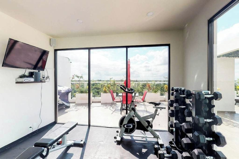 Others 5, Modern Studio - Rooftop Pool, Gym & Balcony, Cozumel