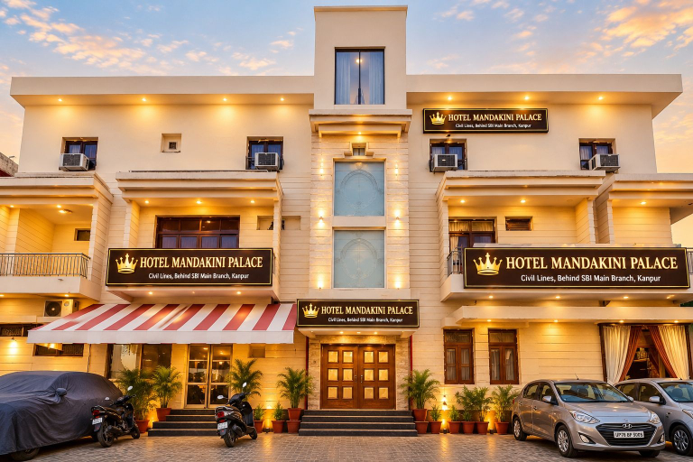 Exterior & Views, Hotel Mandakini Palace, Kanpur Nagar