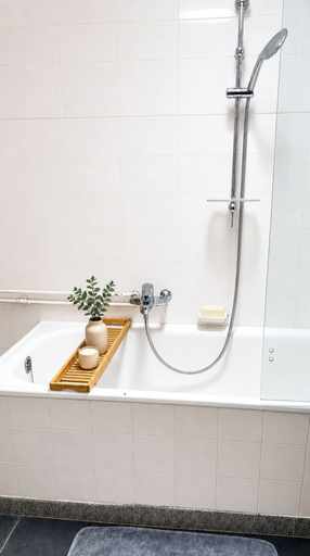 Bathroom 5, DG Links 40m 2-Zimmer Wohnung - 2, Berchtesgadener Land