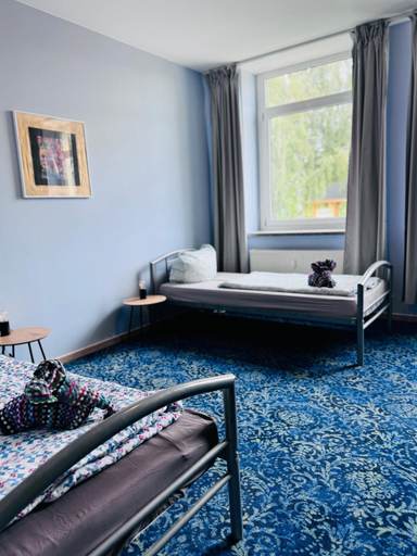 Bedroom, Hostel, Leipzig